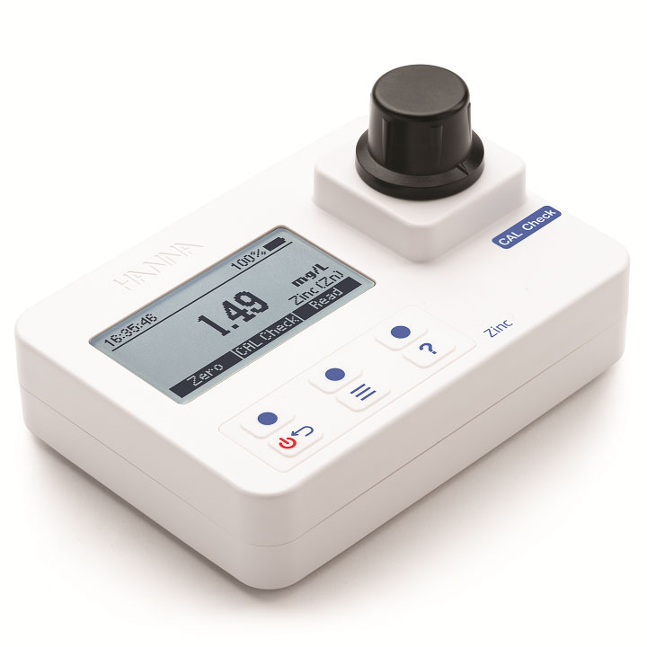 Photometer für Zink, 0,00 bis 3,00 mg/l (als Zn)
