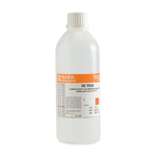 Kalibrierlösung Leitfähigkeit 80,00 mS/cm, 500mL-Flasche