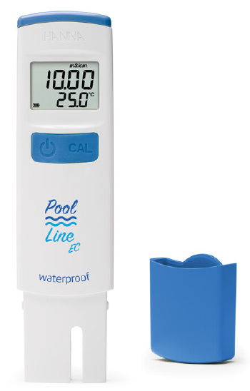 Wasserdichter Tester für Leitfähigkeit und Temperatur (bis 20 mS/cm)