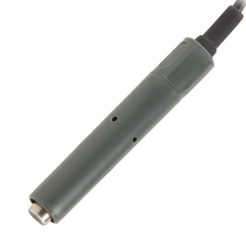 4-Ring Sonde mit integriertem Temperatursensor, DIN-Stecker und 1,5 m Kabel.