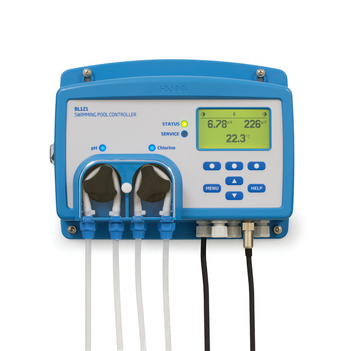 pH-/Redoxpotential-Controller für Schwimmbäder