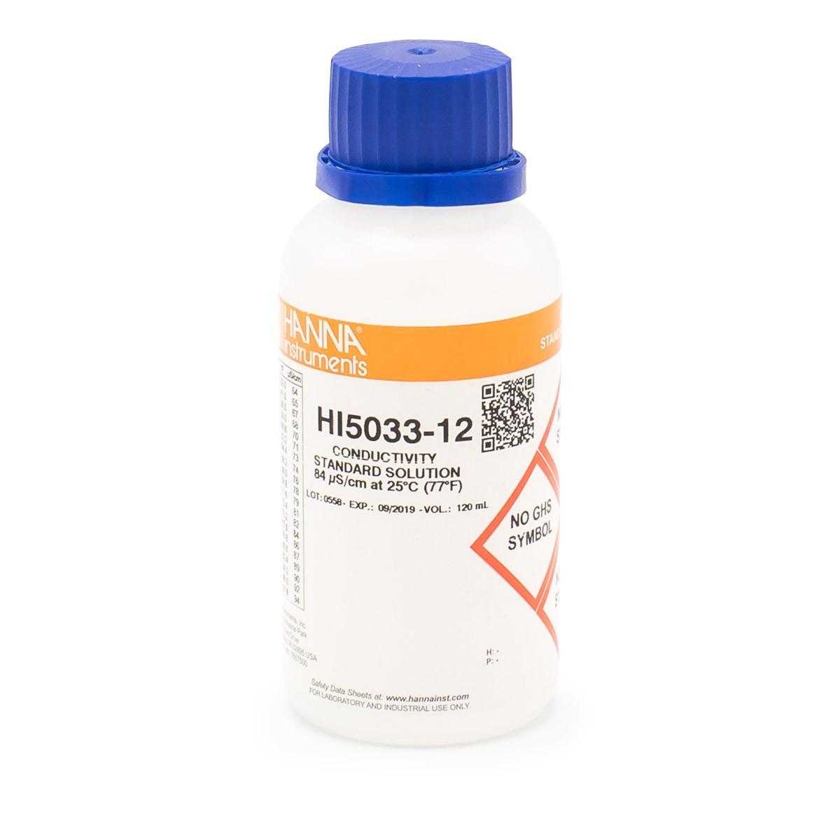 Kalibrierlösung Leitfähigkeit 84 µS/cm, 120mL-Flasche