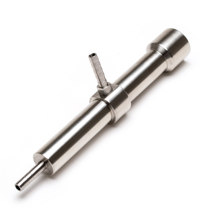 Edelstahl-Wasserdurchflusszelle