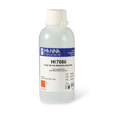 Standardlösung 2,3 g/L Na+, 230mL-Flasche