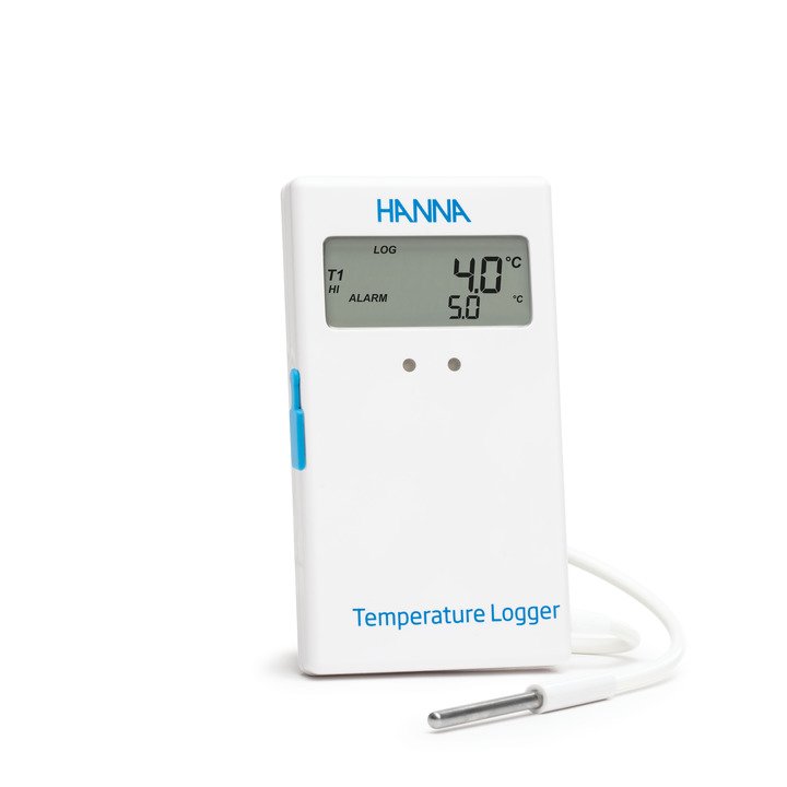 Wasserdichter Thermologger mit externem Fühler