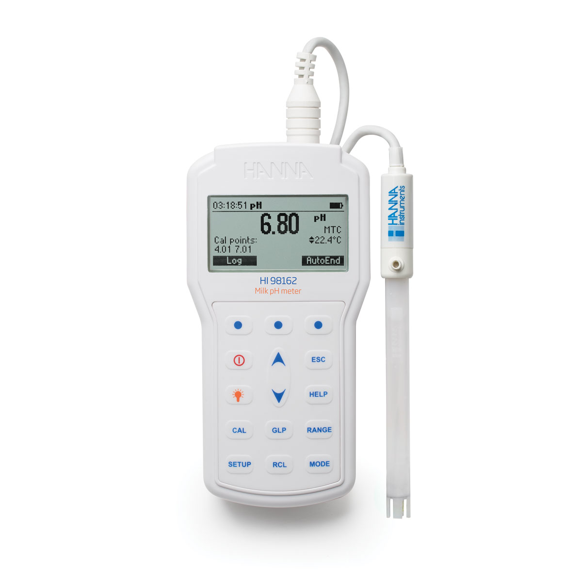 Professionelles Foodcare HACCP-pH-Meter für Milch