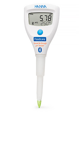 HALO2 drahtlose pH-Tester mit Bluetooth für Teig & Teigwaren