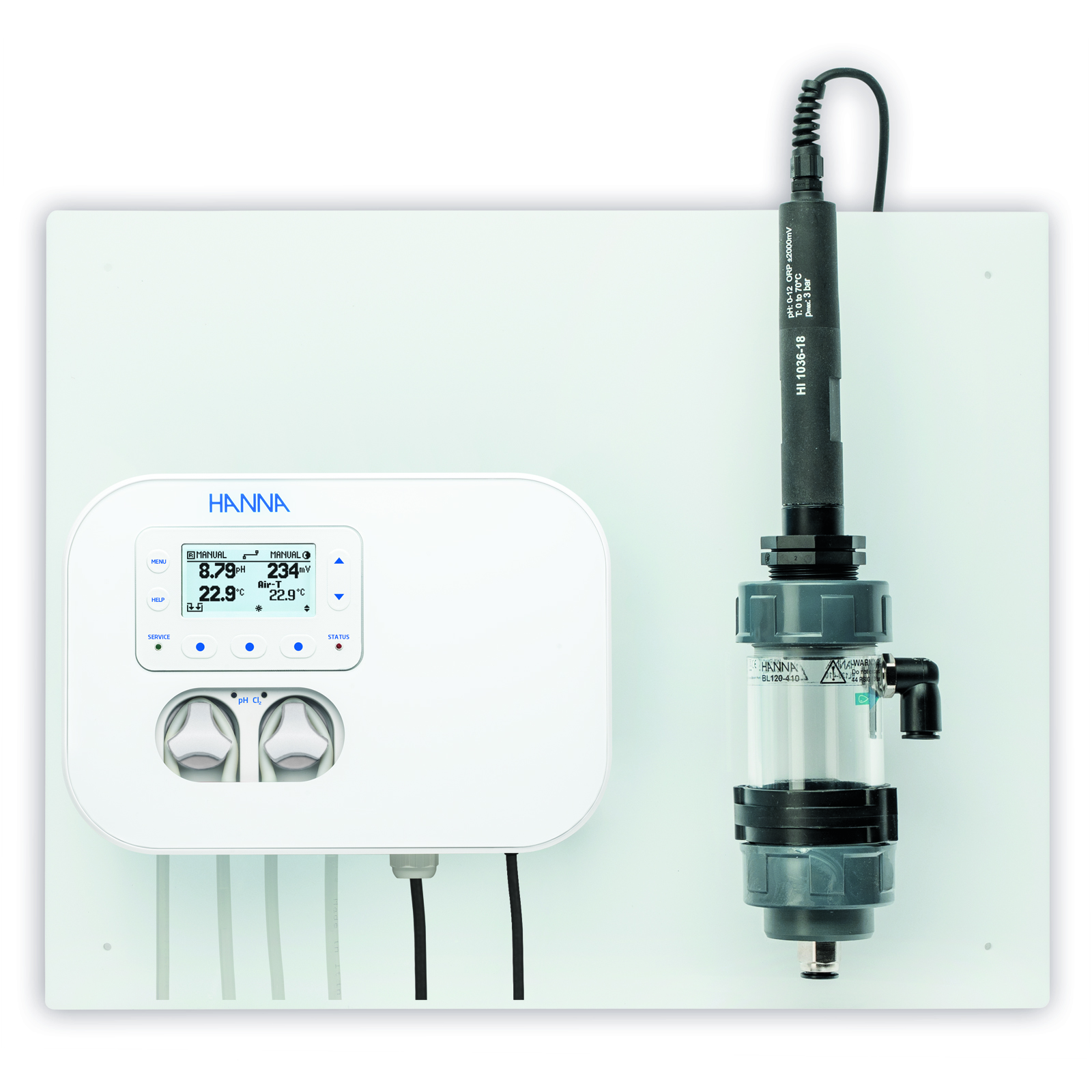 Security Pool Plus  pH-/Redoxpotential-Controller mit Cloud-Anbindung