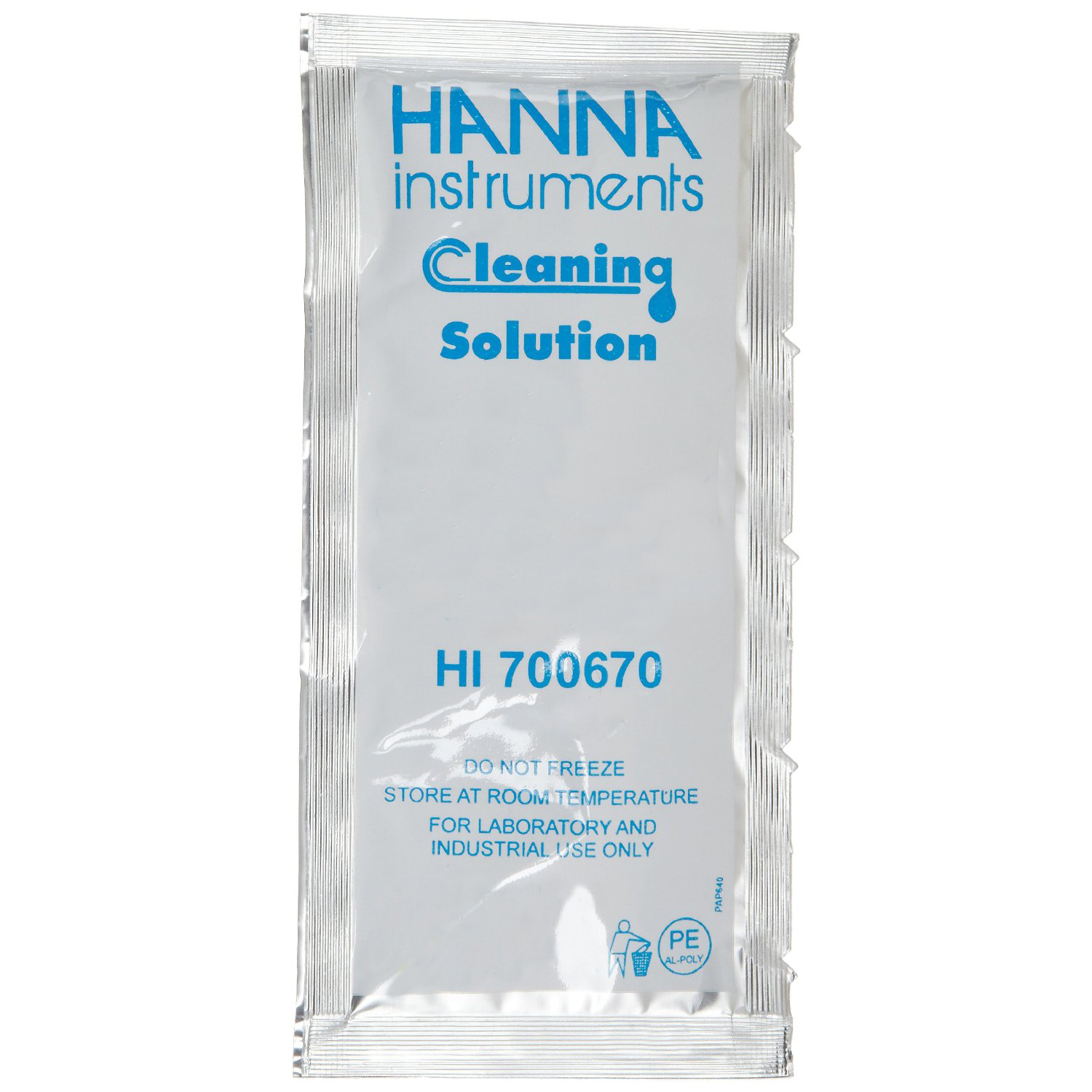 Reinigungslösung für Elektroden, Anwendung Salzablagerungen, 25 x 20mL-Beutel