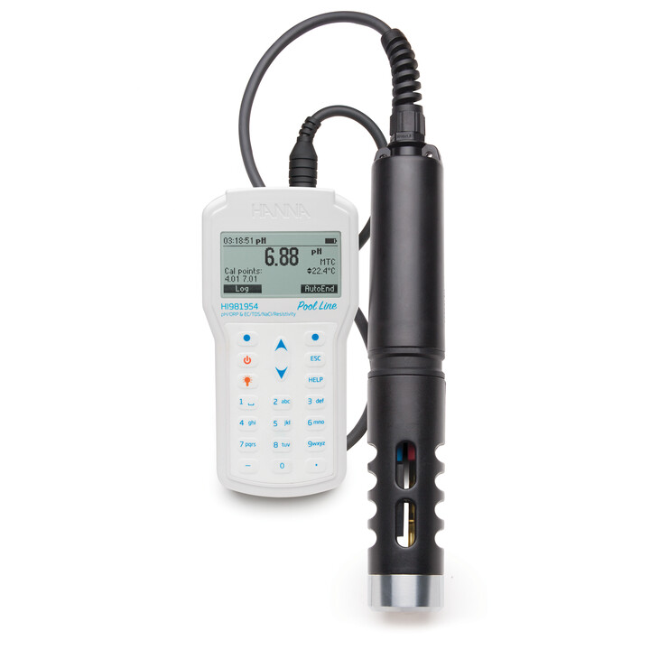 Professionelles Multiparameter-Handmessgerät für pH, Redoxpotential und Leitfähigkeit