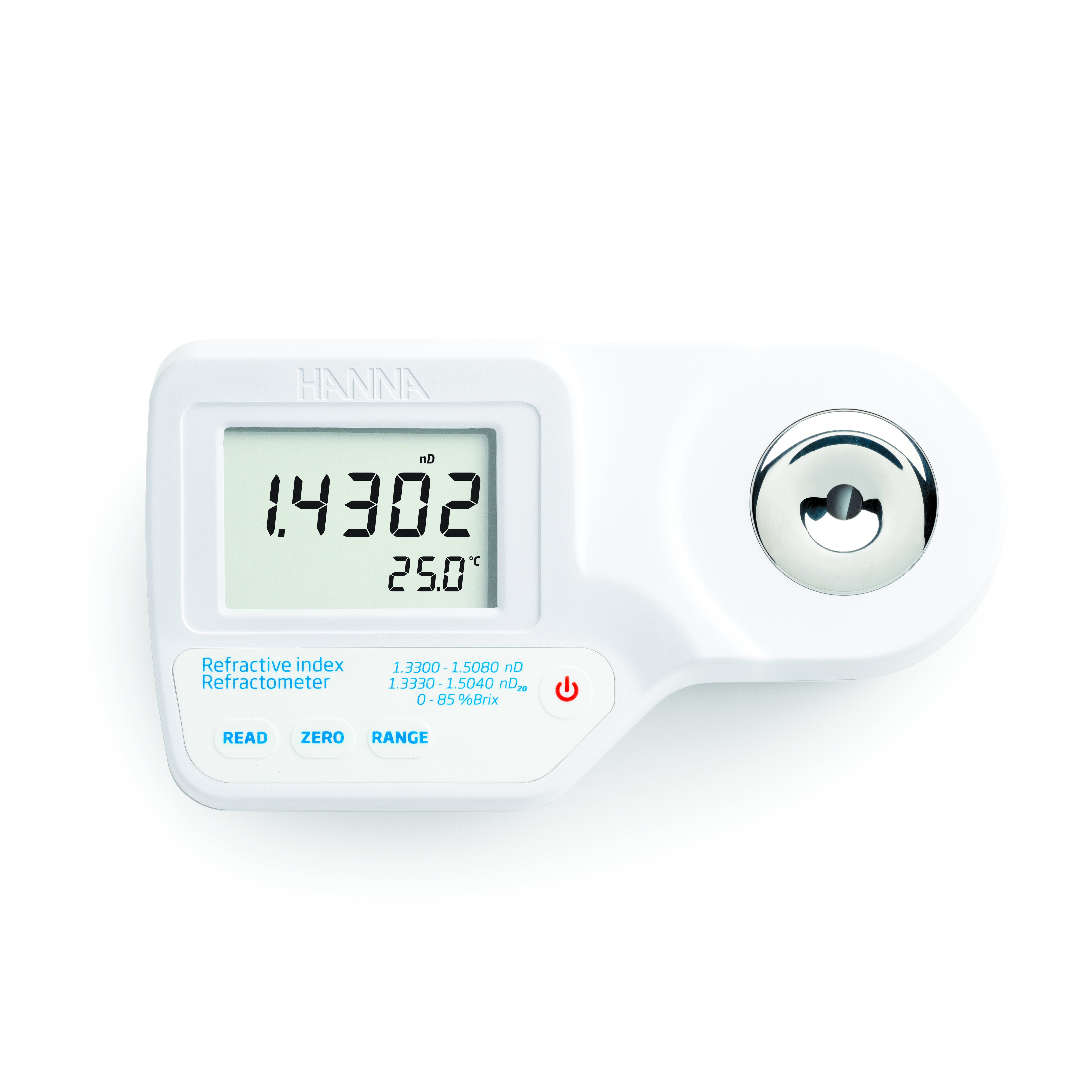 nD; nD20, %Bx Refraktometer digital