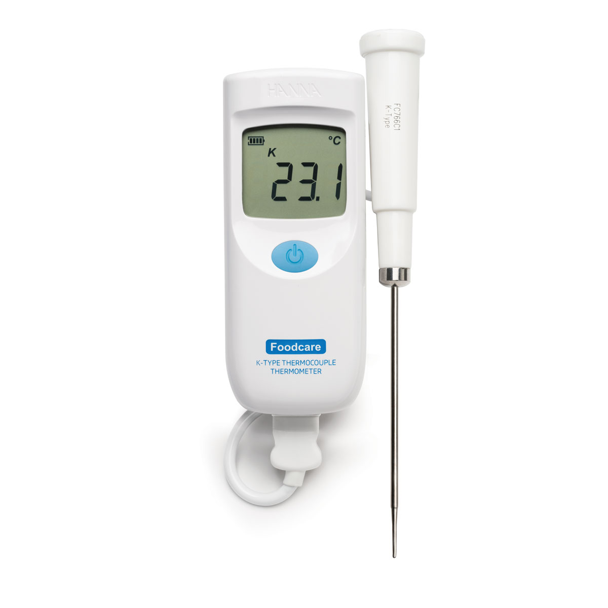 Foodcare Thermometer mit ultraschneller Thermoelement-Typ-K-Einstichsonde