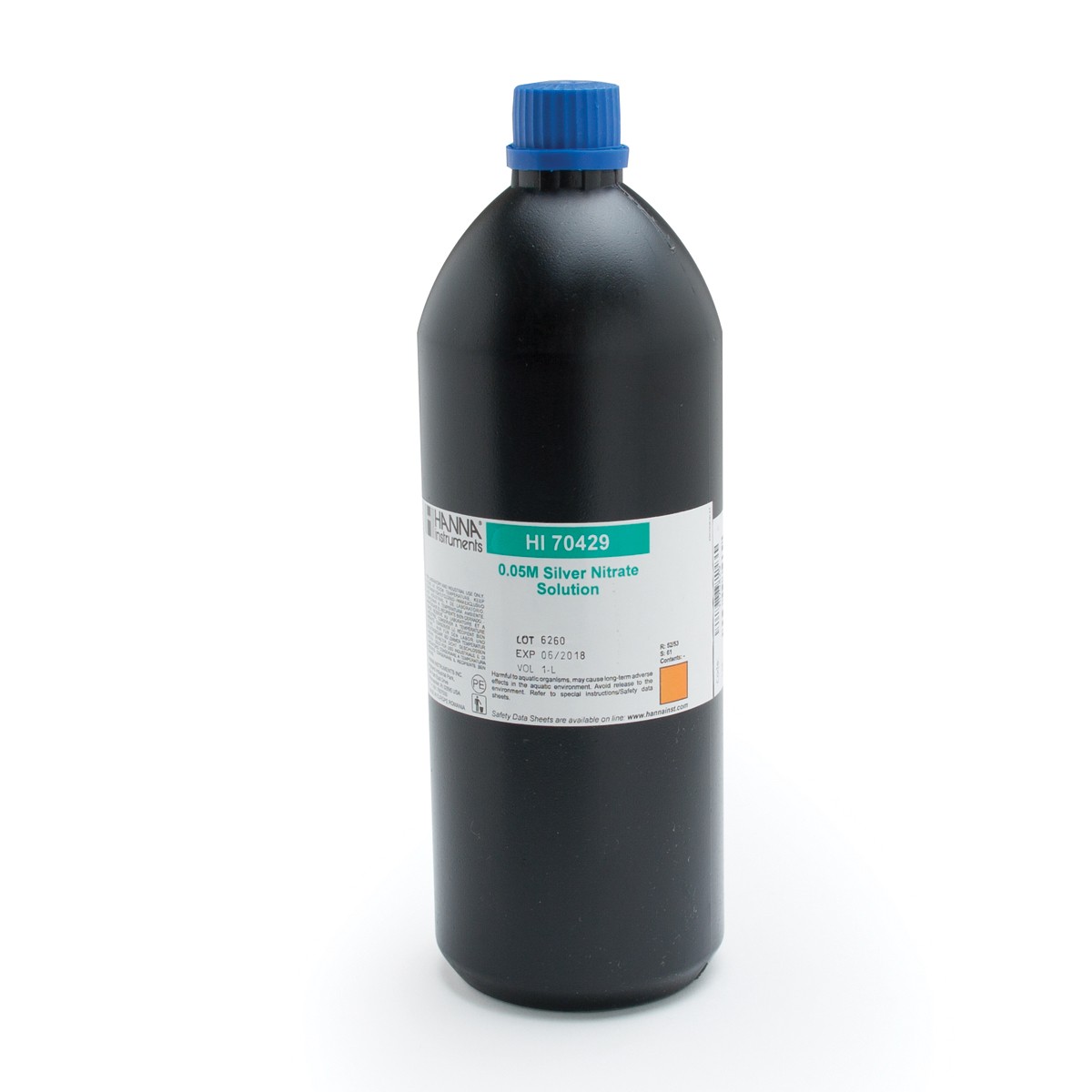 Titrationslösung 0,05 M AgNO3, 1L-Flasche