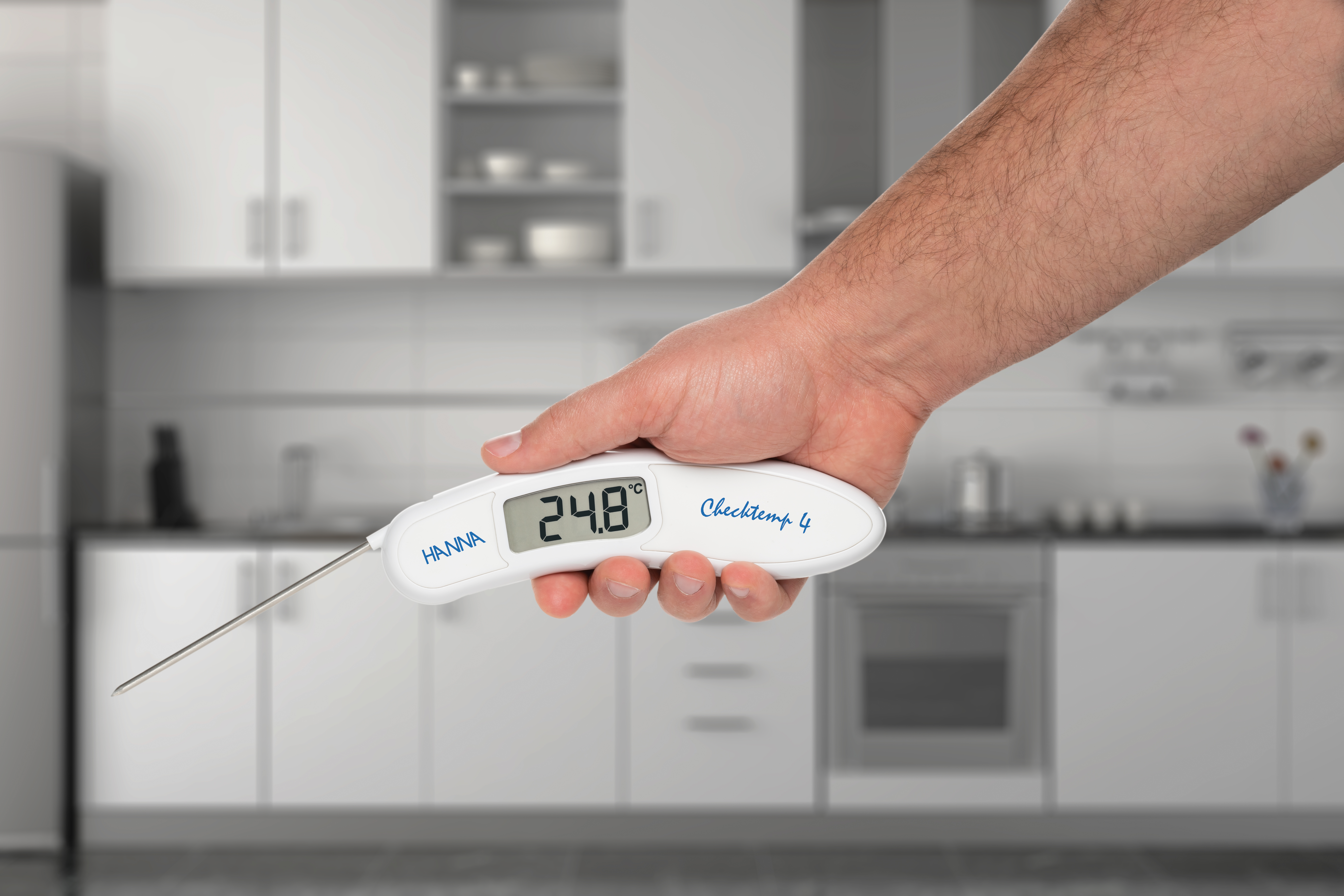 Pocket Thermometer Checktemp® 4, weiß, EN13485-Zertifizierung